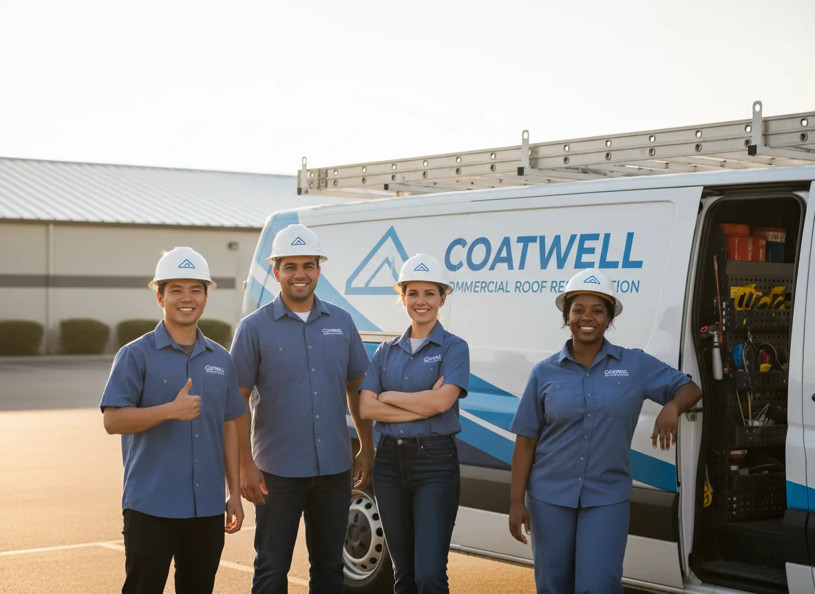 Commercial roof coating company in Oak Park, MI